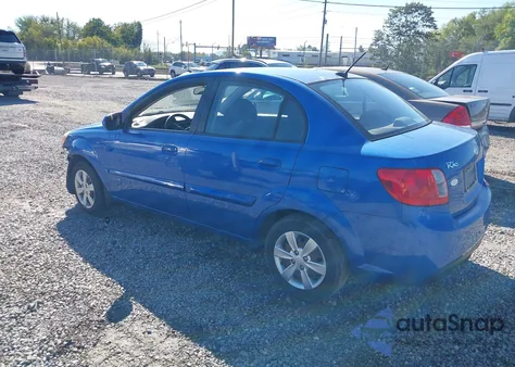 2010 Kia Rio Lx from USA, damaged, VIN KNADH4A39A6660317